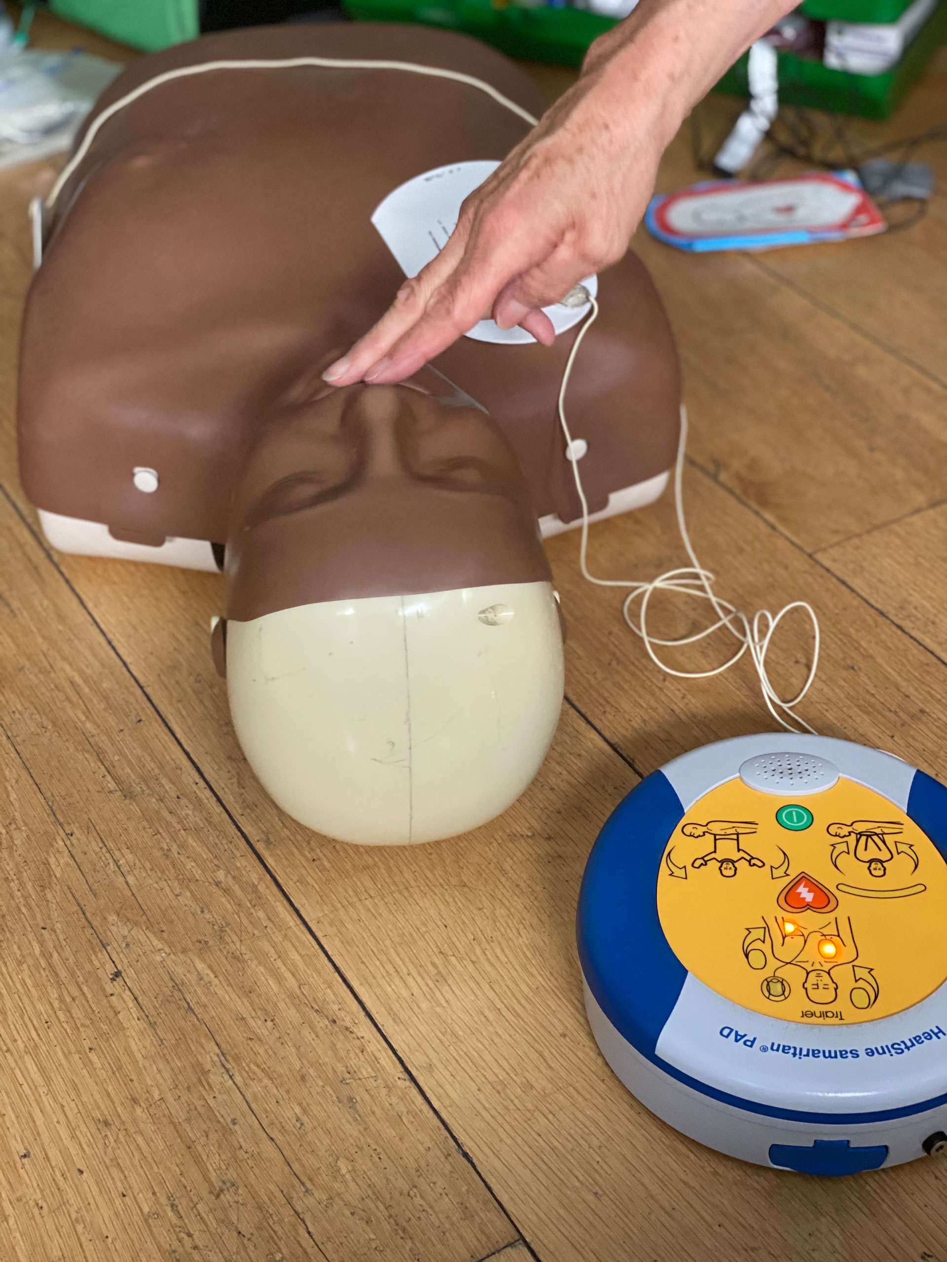CPR training at the Wellesley CPR training at the Wellesley